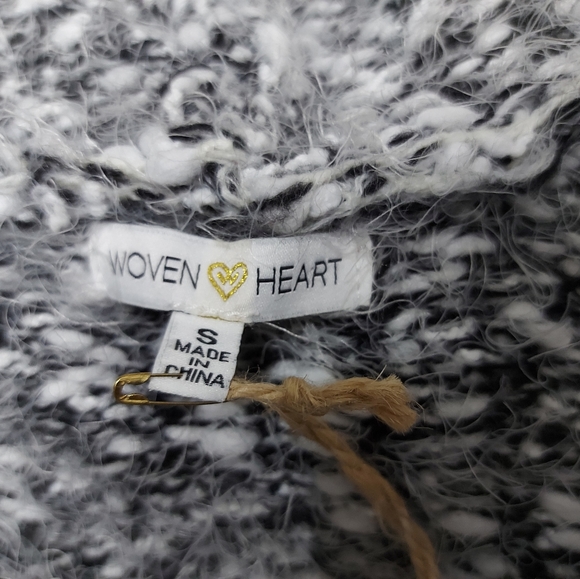 Woven heart open jacket - Picture 8 of 11